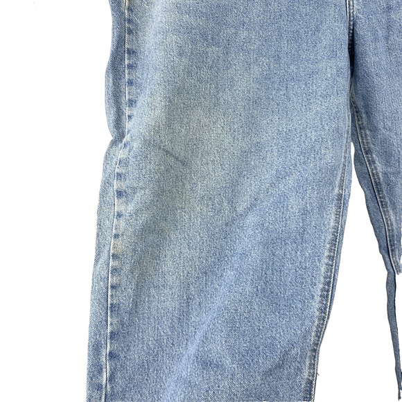 Carhartt Men Size 42 x 30 Jeans Light Wash Pants Cotton Relaxed Straight Leg - Picture 3 of 6